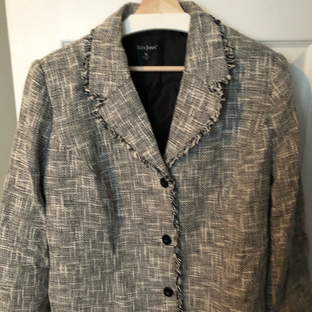 Tara Jones Tweed Blazer